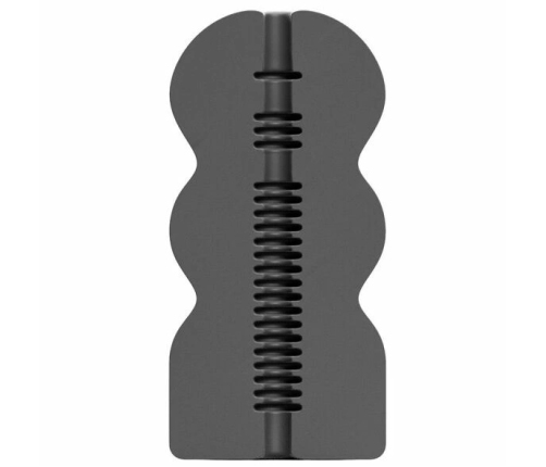 All Black Pookie Intimate Machine 17cm, Artistic Design, Black