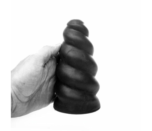 ALL BLACK Flick Intimate Spiral System, 17 cm, Phthalate-Free, Black