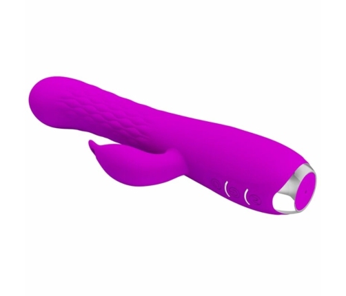 Pretty Love Molly Intimate Rotating Silicone Machine, 20.5cm, Purple, USB