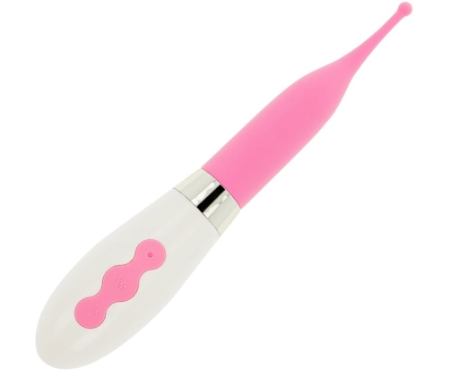 OHMAMA Intimate Pulse Device Rechargeable 10-Mode Silicone 20cm Pink