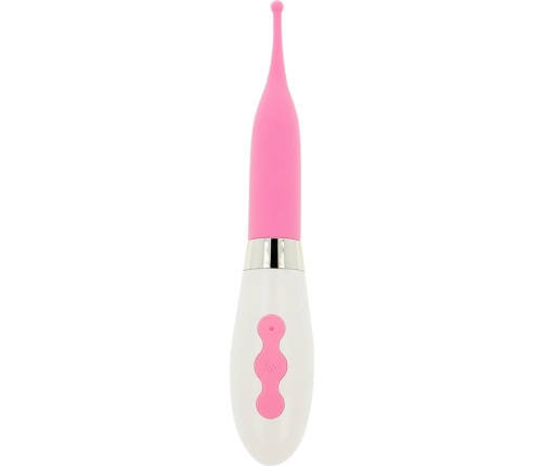OHMAMA Intimate Pulse Device Rechargeable 10-Mode Silicone 20cm Pink