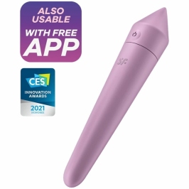 Satisfyer Ultra Power Bullet 8 Lilac - App-Controlled Compact Model