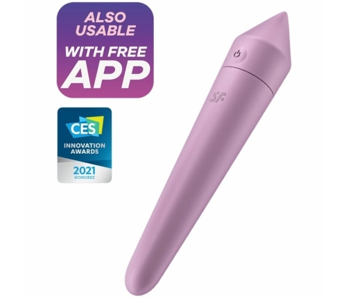 Satisfyer Ultra Power Bullet 8 Lilac - App-Controlled Compact Model