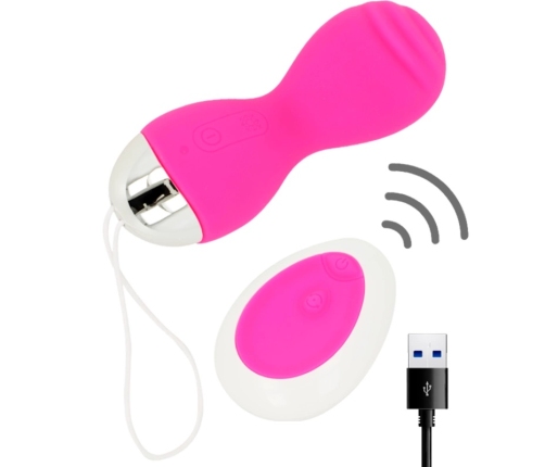 OHMAMA - HUEVO VIBRADOR RECARGABLE FLEXIBLE