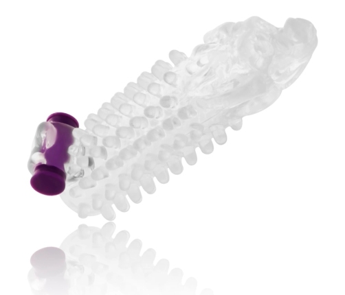 OHMAMA Dragon Sheath Silicone Extension with Vibrating Module 12cm