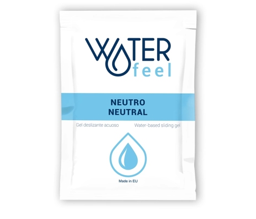 Waterfeel Neutral Water-Based Lubricating Gel 6 ml - Gentle & Odorless Formula