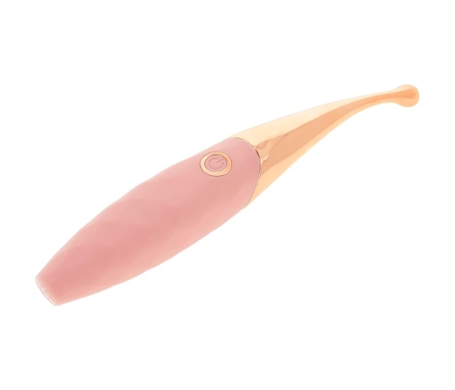 OHMAMA Rechargeable Intimate Device 36 Modes Pink-Gold 20cm