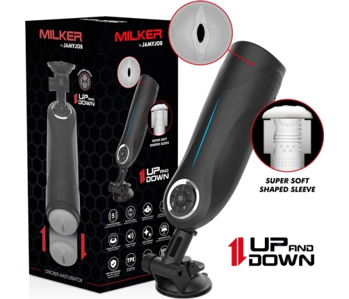 Jamyjob Milker Intimate Machine Up & Down Motion Waterproof TPE