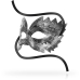 OHMAMA Venetian Style Silver Mask - Exclusive Embossed Unisex Design
