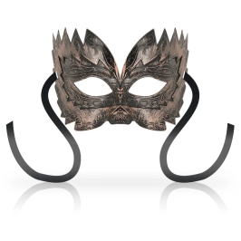OHMAMA Venetian Style Mask Copper - Embossed Design, Unisex, One Size