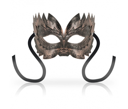 OHMAMA Venetian Style Mask Copper - Embossed Design, Unisex, One Size