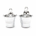 OHMAMA Metal Nipple Clamps with Buckets - Adjustable, Nickel-Free Design