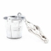 OHMAMA Metal Nipple Clamps with Buckets - Adjustable, Nickel-Free Design