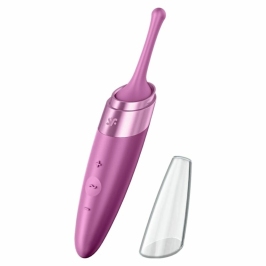 Satisfyer Twirling Delight Precision Tip Intimate Device Purple