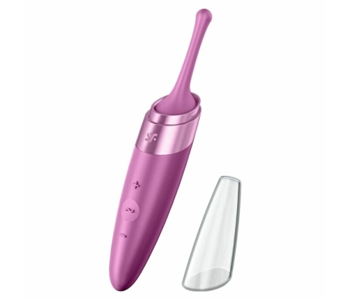 SATISFYER - TWIRLING DELIGHT ESTIMULADOR CLITORIS MORADO