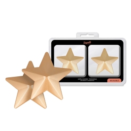 Coquette Chic Desire Gold Star Self-Adhesive Reusable Nipple Covers