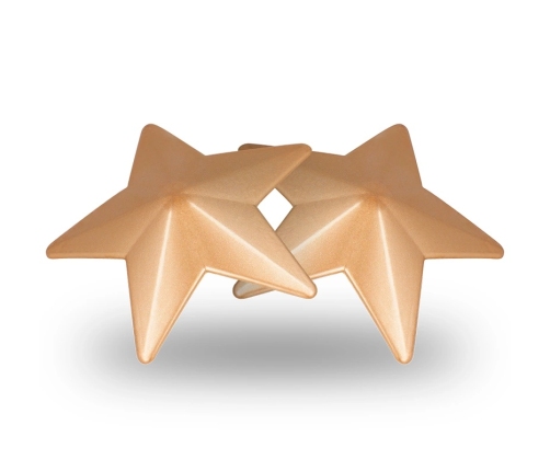 Coquette Chic Desire Gold Star Self-Adhesive Reusable Nipple Covers