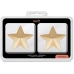 Coquette Chic Desire Gold Star Self-Adhesive Reusable Nipple Covers