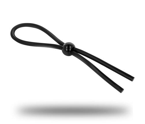 OHMAMA Fetish Silicone Adjustable Ring - Universal Fit, Black