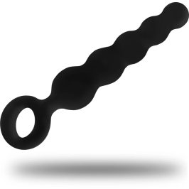 OHMAMA Silicone Level System Plug - Hypoallergenic, 12.5cm, Black OHMAMA Silicone Level System Plug - Hypoallergenic, 12.5cm, Black