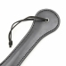 Ohmama Fetish Hearts Paddle - Black PVC Impact Accessory 32.6 cm
