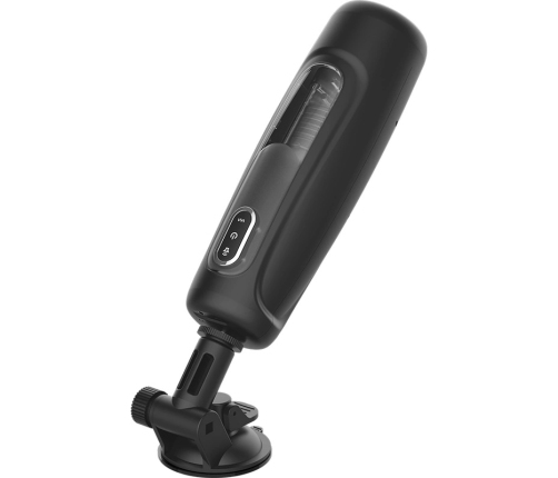 JAMYJOB Tornado 360 Tech Stroker with Rotating & Thrusting System, Black