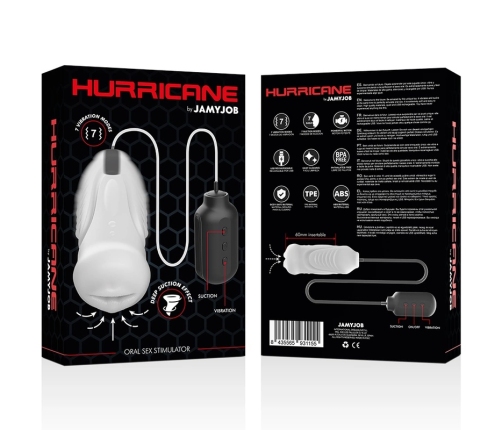 Jamyjob Hurricane Intimate Wave Simulator 7 Vibration & 7 Suction Modes USB