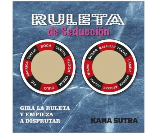 Diablo Picante Roulette of Seduction Kamasutra Game Set with Accessories
