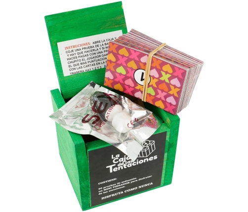 Diablo Picante Tentation Box - Adult Challenge Game Set with Cards & Timer