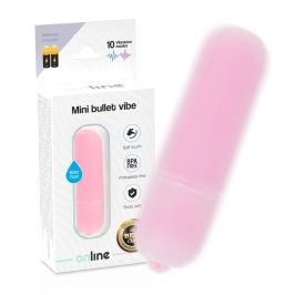 ONLINE Mini Bullet Vibe Pink - Compact Multi-Mode Vibrating Device