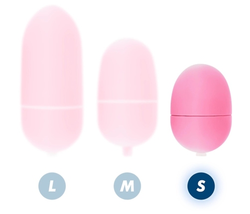 ONLINE Remote Control Vibrating Egg S Pink - 10 Modes, Waterproof ABS