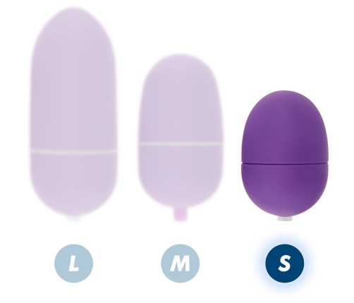 ONLINE Vibrating Wireless Egg S Purple - Remote-Control, 10 Modes, ABS