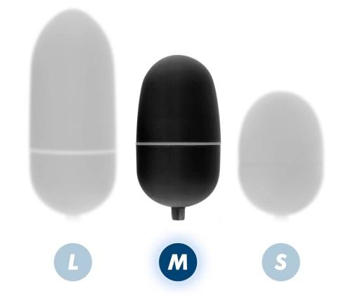 ONLINE Vibrating Egg M Black - Remote Control, 10 Modes, Ergonomic Design
