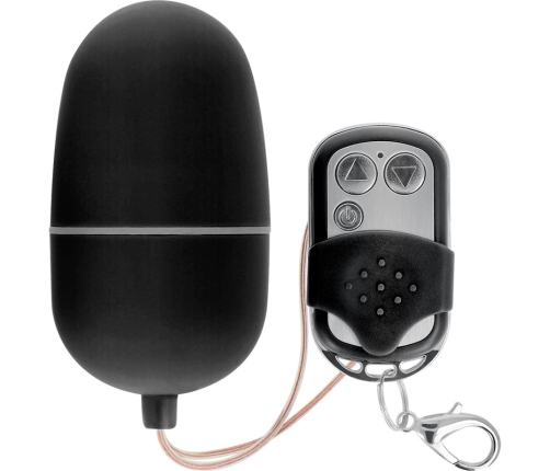 ONLINE Vibrating Egg M Black - Remote Control, 10 Modes, Ergonomic Design