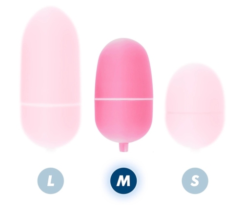 ONLINE Remote Control Vibrating Egg M Pink - 10 Modes, Waterproof, ABS
