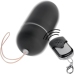 ONLINE Remote Control Wireless Vibrating Egg L Black 10 Modes ABS