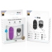ONLINE Vibrating Egg L Wireless Remote Control Purple 8cm ABS