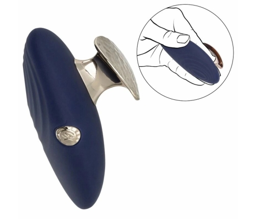 CalExotics Chic Violet Compact 10-Mode Waterproof Massager, Purple