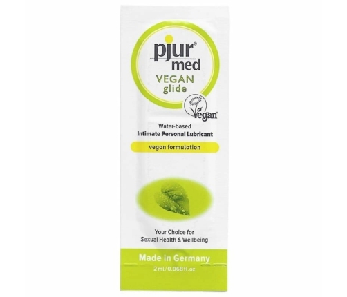 PJUR Med Vegan Glide żel intymny na bazie wody 2 ml