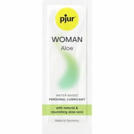 pjur Woman Aloe lubrykant na bazie wody z aloesem 2 ml probka