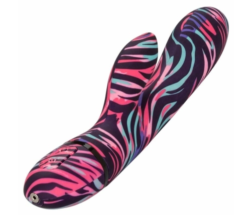 CalExotics Menage a Moi Dual Wand - Waterproof 10-Mode USB Massager 21cm