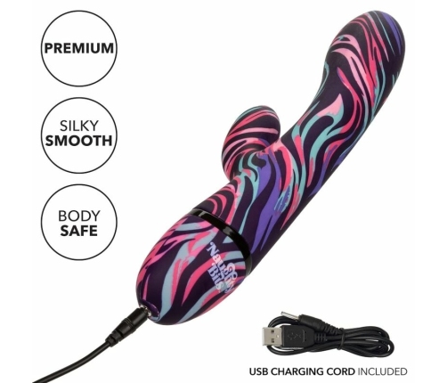 CalExotics Menage a Moi Dual Wand - Waterproof 10-Mode USB Massager 21cm