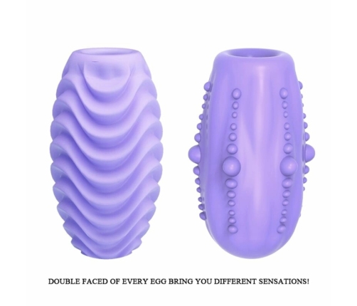 Pretty Love Double Sided Intimate Egg Model Lilac TPR Reversible