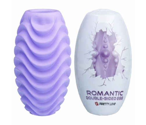 Pretty Love Double Sided Intimate Egg Model Lilac TPR Reversible