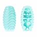 Pretty Love Turquoise Double-Sided Intimate Egg - Reversible, Stretchable TPR