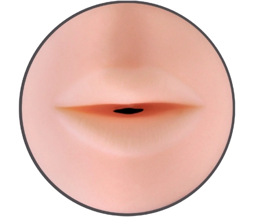 Jamyjob Intimate Machine Mouth Model - Textured Sleeve, Pressure Control