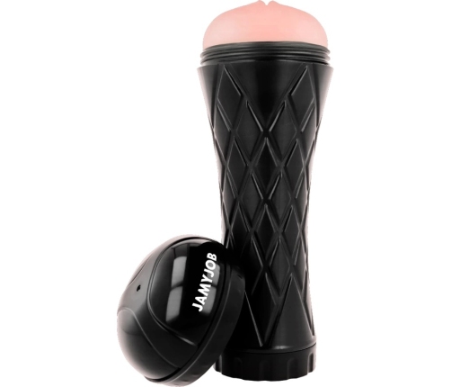 Jamyjob Intimate Machine Mouth Model - Textured Sleeve, Pressure Control