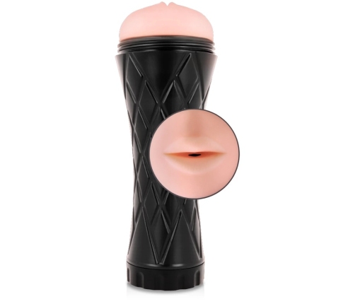 Jamyjob Intimate Machine Mouth Model - Textured Sleeve, Pressure Control