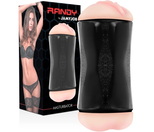 Jamyjob Randy Double Entry Intimate Device TPE 15cm Easy Clean