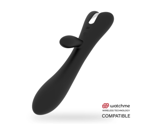 Brilly Glam Erik Dual Motor Silicone Vibrator Black USB, Remote Ready